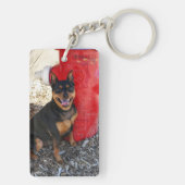 MInPin Geluk Sleutelhanger (achterkant)