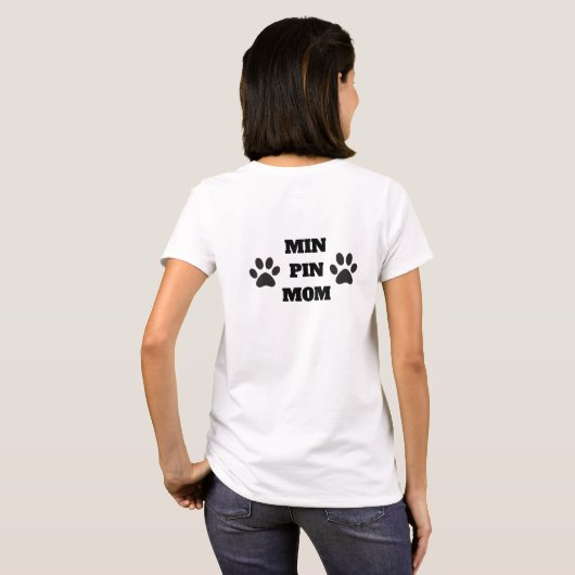MInPin Moeder T-shirt (Achterkant volledig)
