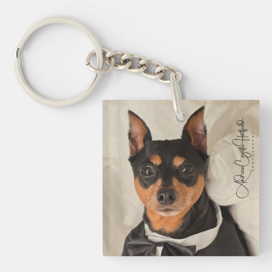 MinPin Tux Sleutelhanger (voorkant)