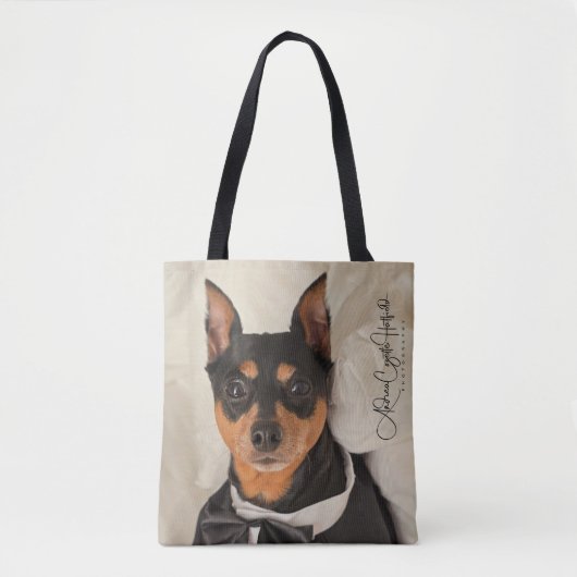 MinPin Tux Tote Bag (Voorkant)