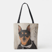 MinPin Tux Tote Bag (Achterkant)