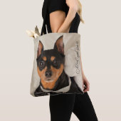 MinPin Tux Tote Bag (Dichtbij)