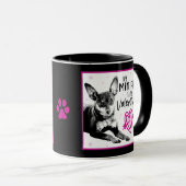 MinPin Valentijnsdag Mok - Hond Valentijn (Voorkant rechts)