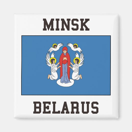 Minsk, Belarus Magneet (Voorkant)