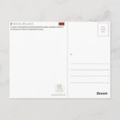 Minsk, Belarus Travel Postcard Briefkaart (Achterkant)