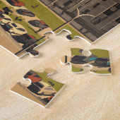 Minsk Wit-Rusland Illustratie Reizen Art Vintage Legpuzzel (Zijkant)