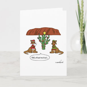 Minstens grappig genoeg hebben we kerstkaart gepro feestdagen kaart