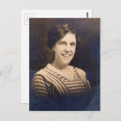 Minstens haar man hield van haar RPPC Briefkaart (Voorkant / Achterkant)