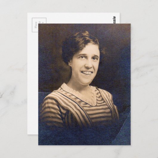 Minstens haar man hield van haar RPPC Briefkaart (Voorkant / Achterkant)