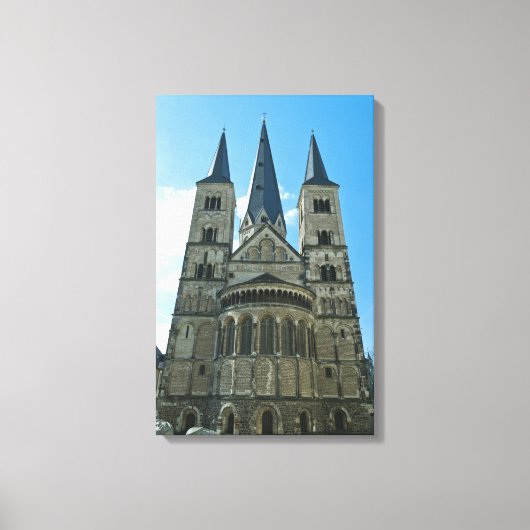 Minster Ingepakt Canvas Afdruk (Voorkant)