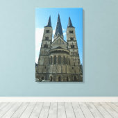 Minster Ingepakt Canvas Afdruk (Insitu (Houten vloer))