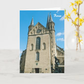 Minster Wenskaart Kaart (Gele Bloem)