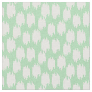 Mint Animal Print Stof