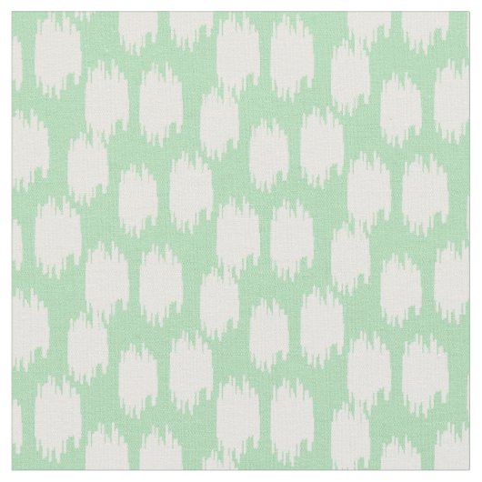 Mint Animal Print | Stof (Close Up)