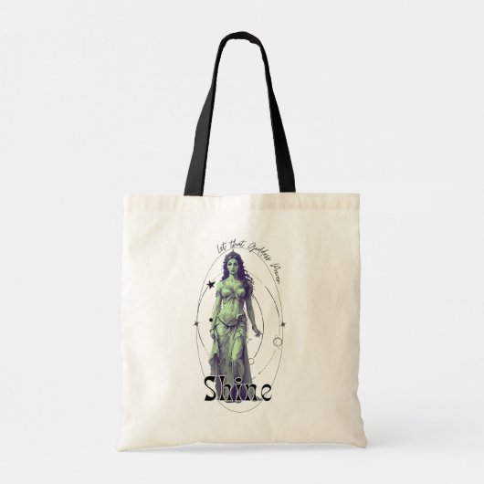 Mint Aphrodite Tote Bag (Achterkant)