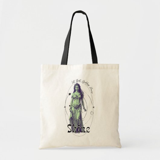 Mint Aphrodite Tote Bag (Voorkant)