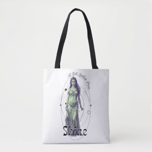 Mint Aphrodite Tote Bag (Voorkant)