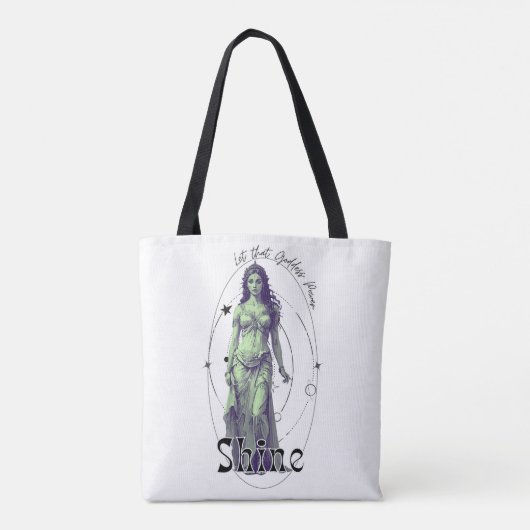 Mint Aphrodite Tote Bag (Achterkant)