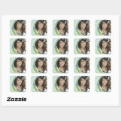 Mint Aqua Afstuderen Foto Stickers (Vel)