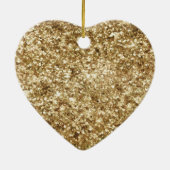 Mint Aqua Confetti Glitter Unicorn Keramisch Ornament (Achterkant)