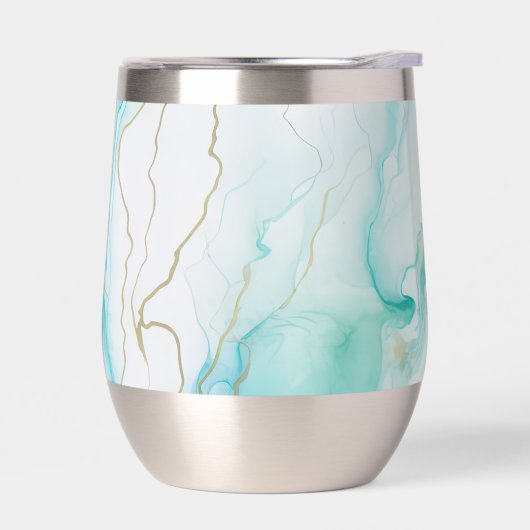 Mint Aqua Ink Marmer (Links)