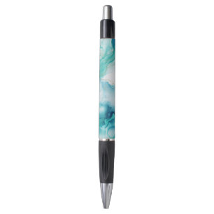 Mint Aqua Ink Marmer Pen
