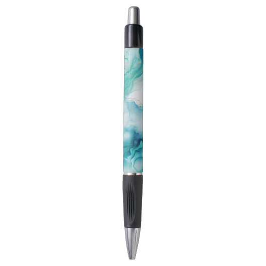 Mint Aqua Ink Marmer Pen (Voorkant Verticaal)