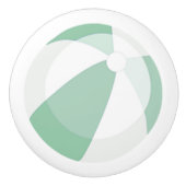 Mint Beach Ball Beach House Deurknop Keramische Knop (Voorkant)