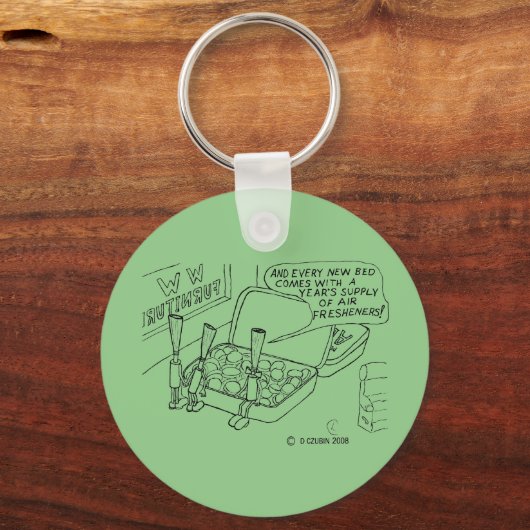 Mint Bed Sleutelhanger (Voorkant)