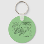 Mint Bed Sleutelhanger (Achterkant)