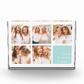 Mint | Best Friends Forever Collage Fotoblokken (Voorkant)