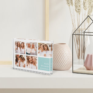 Mint Best Friends Forever Collage Fotoblokken