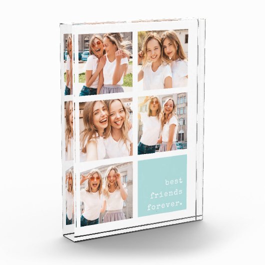 Mint | Best Friends Forever Collage Fotoblokken (Links)