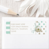 MINT BISQUE STIPPEN STRIPES Retouradres Etiket (Insitu)