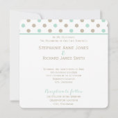 MINT BISQUE STIPPEN STRIPES Weddenschap Kaart (Achterkant)