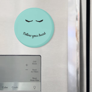 Mint Black Wimpers Glam Magneet