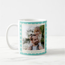  Mint Blauwgroen Groene Geometrische Stippen Foto