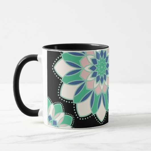 Mint Bloesem Mandala Mok (Links)