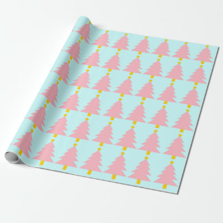 Mint Blue, kerstboom Cadeaupapier