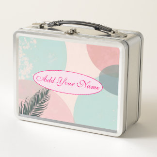 Mint Blush Roze Abstract Moderne Collectie