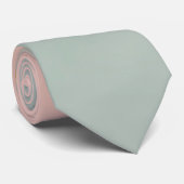 Mint Blush Roze Abstract Populaire Collectie Stropdas (Opgerold)