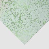 Mint Blush Roze Waterverf Confetti Stippen Tissuepapier (Detail)