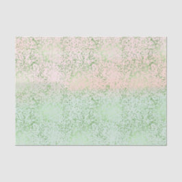 Mint Blush Roze Waterverf Confetti Stippen Tissuepapier