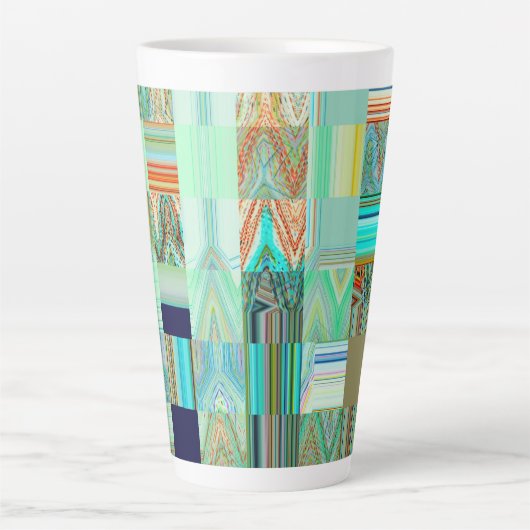 Mint Bohême Latte Mok (Voorkant)