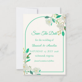Mint Boog Save the Date Kaart