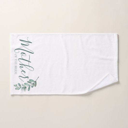 Mint Botanische legante moeder van de bride Handdoek (Handdoek)