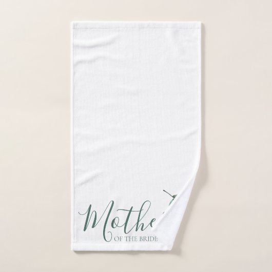 Mint Botanische legante moeder van de bride Handdoek (Handdoek)