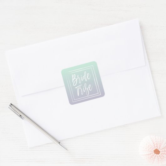 Mint Bride Tribe Sticker (Envelop)