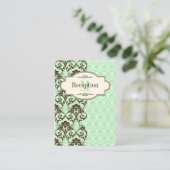  Mint, bruine Kaart met rolgordijn (Staand voorkant)