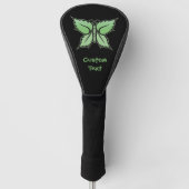 Mint Butterfly Golfheadcover (Voorkant)